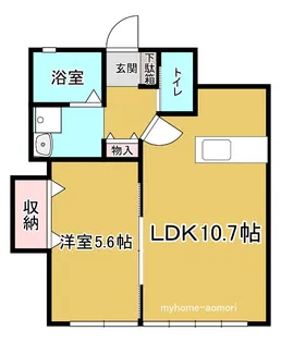 イルネージュ【2階】の間取り