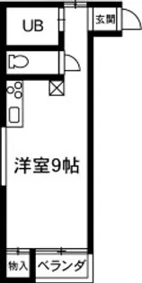 パークハイツ【2階】の間取り