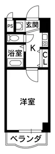 ミューズ1【4階】の間取り