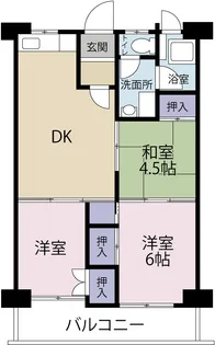 コーポ高須【5階】の間取り