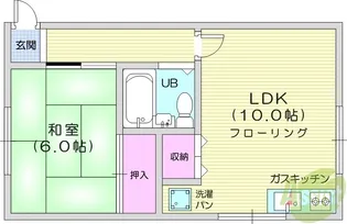 ファミール清水沼【2階】の間取り