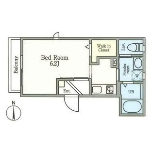 ラフィネ【1階】の間取り