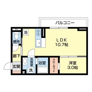 La Eterno【2階】の間取り