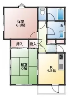 ガーデンR1【4階】の間取り