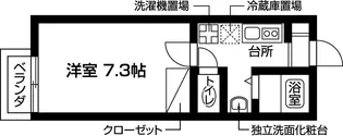 カーサ宮崎台【1階】の間取り