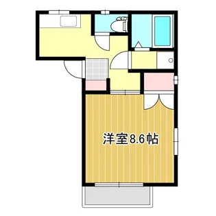 メゾンコモジオーネ【1階】の間取り