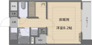 カデンツァ我孫子【3階】の間取り