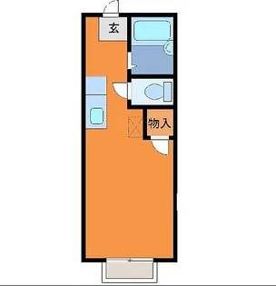 ジュネスIII【1階】の間取り