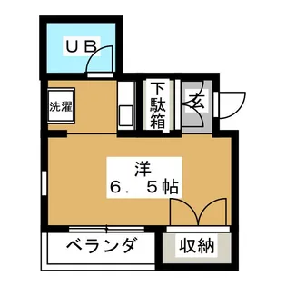 Beans代沢【3階】の間取り