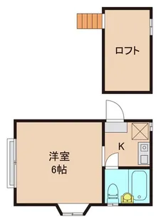 リバティハウス【2階】の間取り