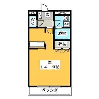 ハイム・ルミナス【1階】の間取り