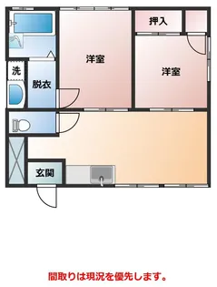 ブリリアンジェル【2階】の間取り
