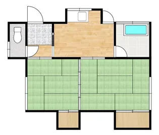 山口県周南市大字徳山【一戸建】の間取り