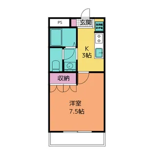 Angel Court【1階】の間取り