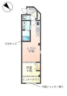 埼玉県狭山市新狭山3【マンション】の間取り