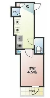 ロッソ・カンパーナ【2階】の間取り