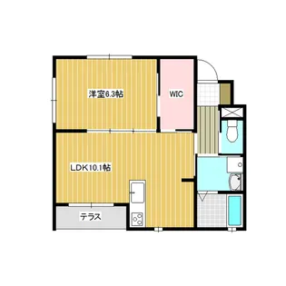 OCTO Casa Omachi II【1階】の間取り