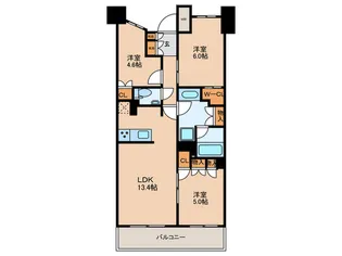 ルフォン板橋区役所前【11階】の間取り