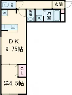 ブライトヒル【2階】の間取り