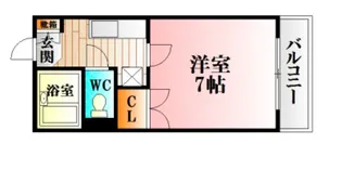 わかさやビル【2階】の間取り