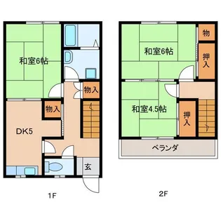 成田ハイツの間取り