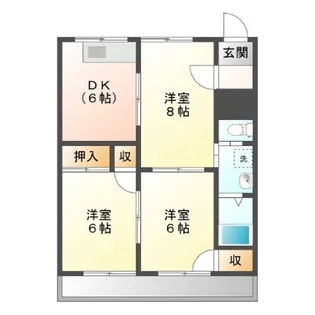 メゾン・ドゥ・セピアII【3階】の間取り