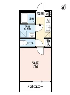 アレーゼ東浦和【3階】の間取り