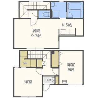 ボレアリス【1階】の間取り