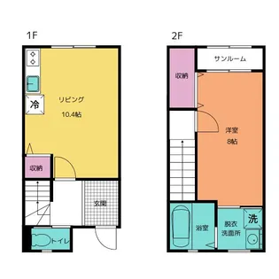 富山県富山市萩原【一戸建】の間取り