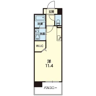 Amulet健軍本町【2階】の間取り