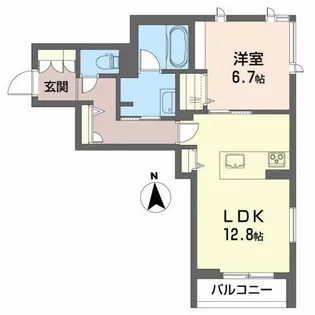 Rassurer【3階】の間取り