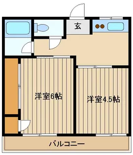 東京都練馬区谷原4【アパート】の間取り