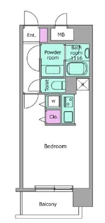 レジデンス江戸川橋【6階】の間取り
