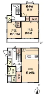 兵庫県神戸市灘区高羽町3【一戸建】の間取り