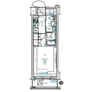 東京都台東区清川2【マンション】の間取り