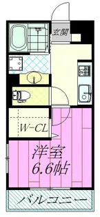 ダイワプレミア当代島I【3階】の間取り