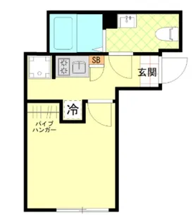 リバティー戸越公園【2階】の間取り
