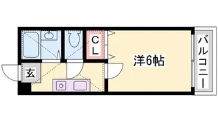 プラム書写【2階】の間取り