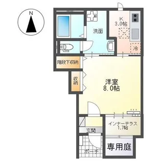 サクラサク【1階】の間取り