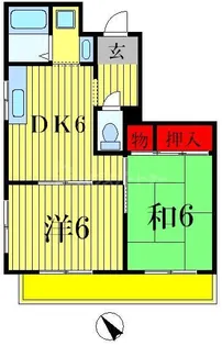 メゾンコムラ【2階】の間取り