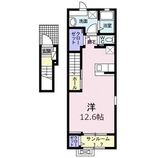 ボニータ【2階】の間取り