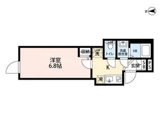 The Machiya Court【3階】の間取り