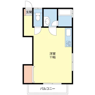 三豊ハイツ【2階】の間取り