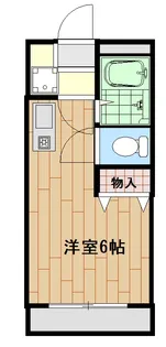 アルムコーポ深谷【2階】の間取り