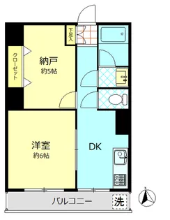峰マンション【2階】の間取り
