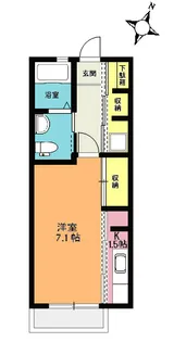 SHMフォレスト桶川【2階】の間取り