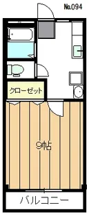 ハーヴェストハウス【2階】の間取り