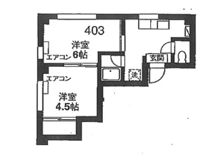 十番Mビル【4階】の間取り