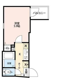 グランクオール代田橋【3階】の間取り