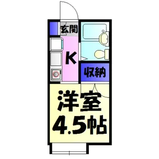 イーストサイドテラス【1階】の間取り